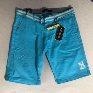 Mens True Rock Size 34 Light Blue With Belt